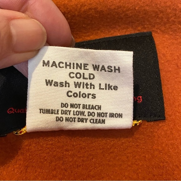 REI Women Orange Polartec Fleece Zipped Jacket Size XL - Picture 8 of 9